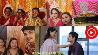 🎉 Bengali Girl Weds South Indian Boy My Friend's Big Fat Desi Wedding 🍛💃 | Vlog