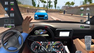 GTR CARS RACING UBER DRIVER 🚖👩‍🦰 City Car Driving Games Android iOS - Taxi Sim 2020 Gameplay screenshot 3