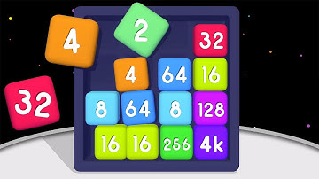 Merge Block 2048 3D. Reach 4K (Sound Only)