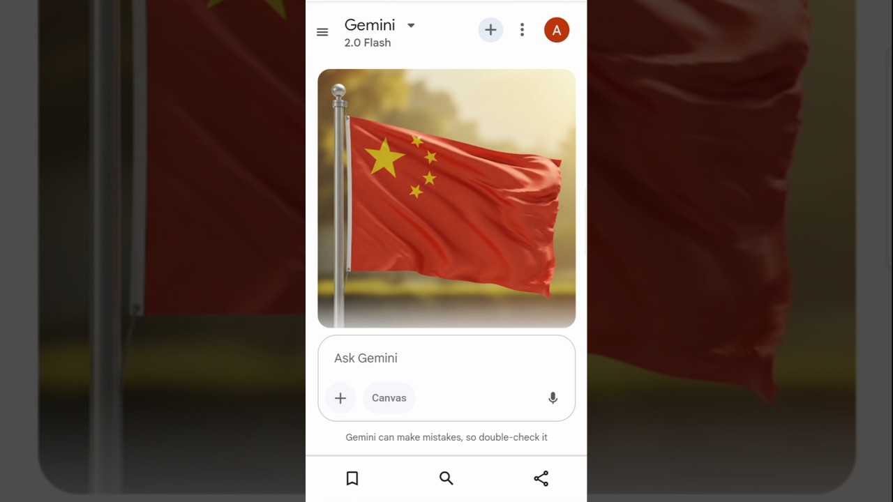 AI-Generated China Flag Image ।। Generating Chinese Flag Image #ai #china #aigenerated #shorts