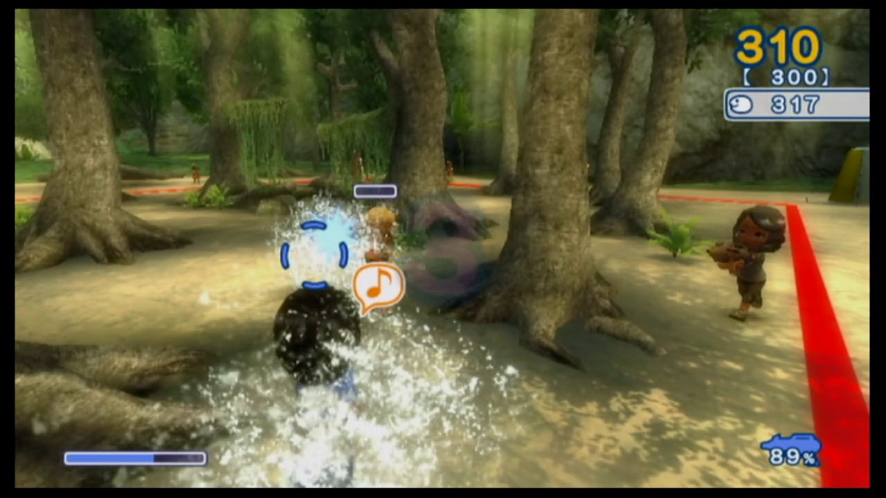 Go Vacation - Water Gun Battle - Score Attack Mode