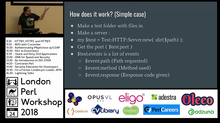 LPW 2018: Lightning Talk - "Perl6 Web App Testing"...