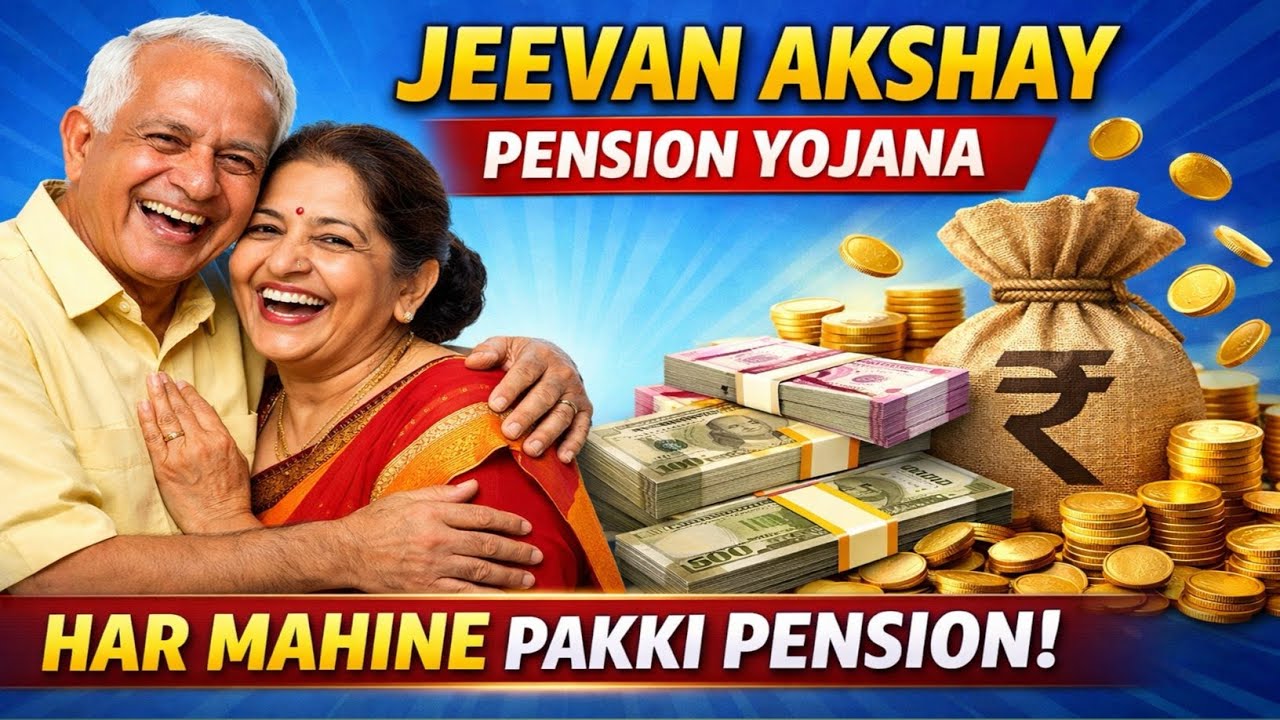 LIC Jeevan Akshay Plan 857 | Ek Baar Nivesh, Zindagi Bhar Pakki Pension | Best LIC Pension Yojana