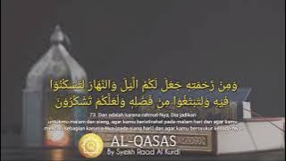 BEAUTIFUL SURAH  AL-QASAS  Ayat 73 |  By Syikh Raad Al Kurdi    | AL-QUR'AN HIFZ
