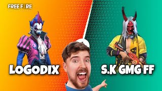 LOGODIX VS S.K.GMG.FF 1 VS 1 CUSTOM MATCH π± | WHO IS BETTER π€ LOGODIX VS S.K.GMG.FF 1 VS 1 CUSTOM MATCH π± | WHO IS BETTER π€
