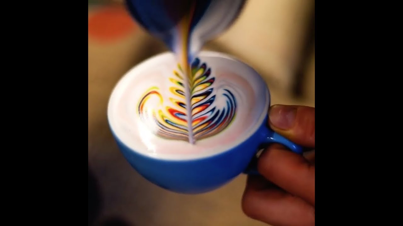 Rainbow Latte Art: coloranti per cappuccini