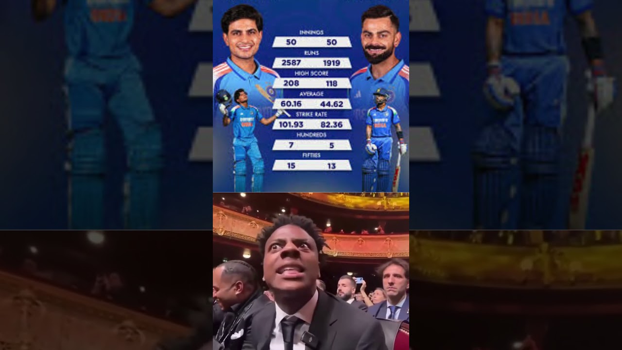 Gill better than Kohli?