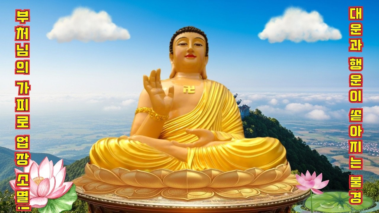 온갖 모든 액운이 소멸되고, 대운의 길이 열리는 불경 🙏🪷 반야심경,화엄경,천수경,심묘장구대다라니,금강경,지장경,영인스님 🙏 자비의 선율로 평안과 복을 전하는 치유의 불경