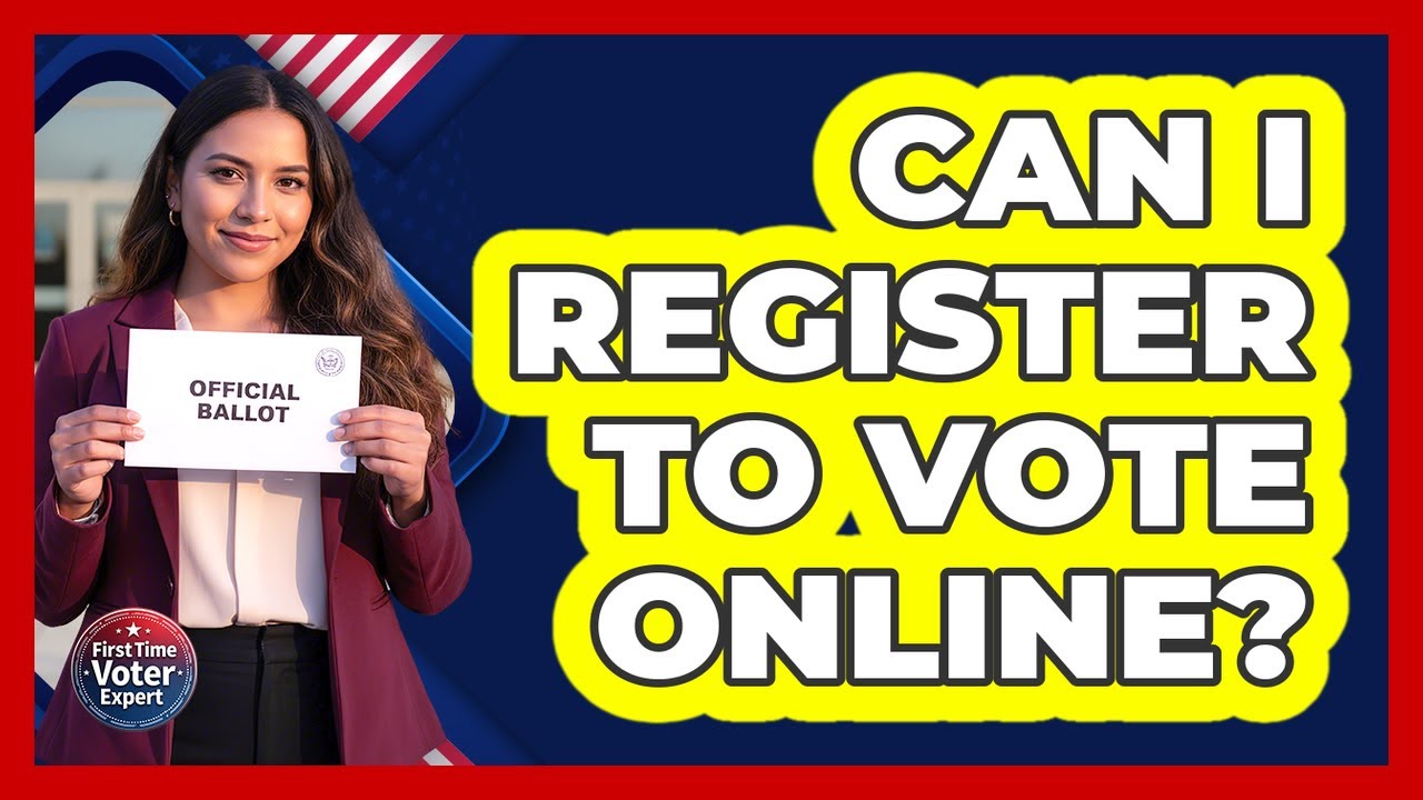 Can I Register To Vote Online? - YouTube