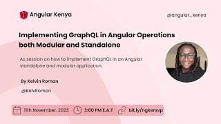 Implementing GraphQL in Angular Operations both Modular and Standalone