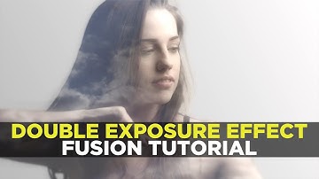 Cool Double Exposure Effect (Taylor Swift Style Effect) - Blackmagic Fusion Tutorial