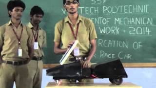 Fabrication Of Solar Race Car Batch 12