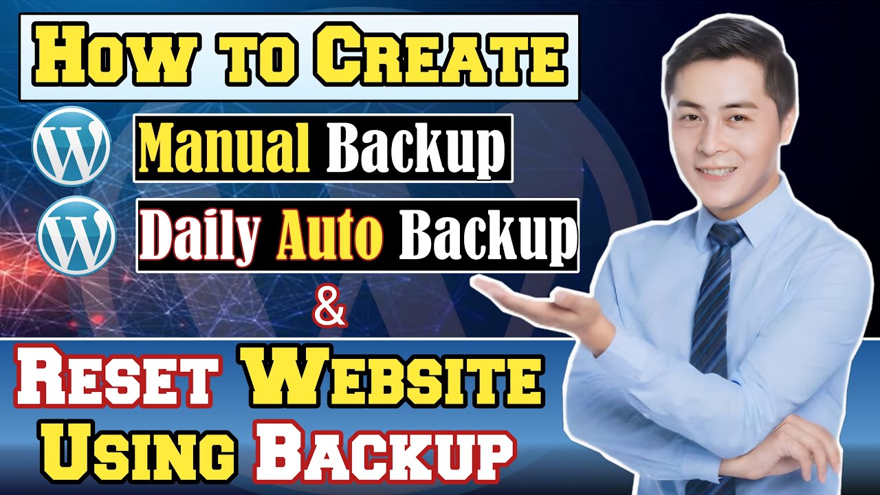 Complete Backup and Restore Guide 🔥 Manual and Auto Website Recovery ...