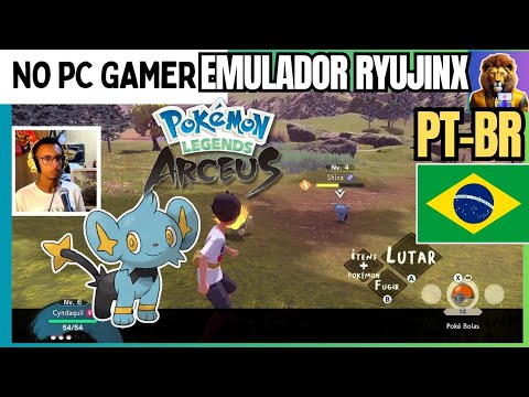 Now playing, Pokémon Legends Arceus PT-BR do Nintendo Switch no Pc Gamer (APP RYUJINX) #yuzu QUEM É ESSE POKÉMON