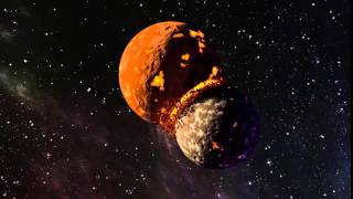 Blender Planets Collide