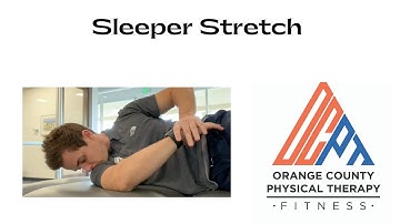 Sleeper Stretch (Shoulder Internal Rotation Stretch)