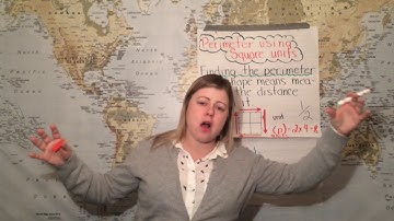 Area and Perimeter Lesson 3: Perimeter using Square units