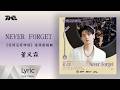 董又霖 Never Forget 愛情沒有神話 電視劇插曲 官方動態歌詞版MV 騰訊音樂發行頻道 