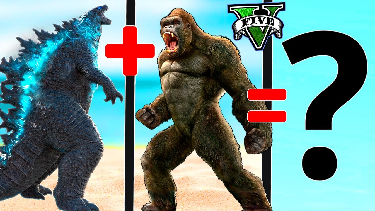SUPER PODERES Do KING KONG GODZILLA No GTA 5 GTA V Mods YouTube 
