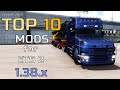 TOP 10 MODS - ETS 2 - 1.38.x (October 2020)
