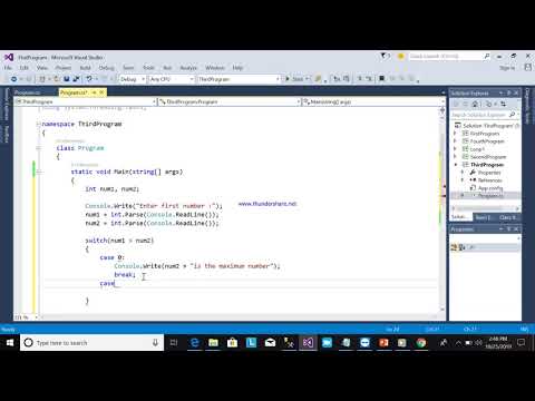 Switch case statement - getting the maximum number