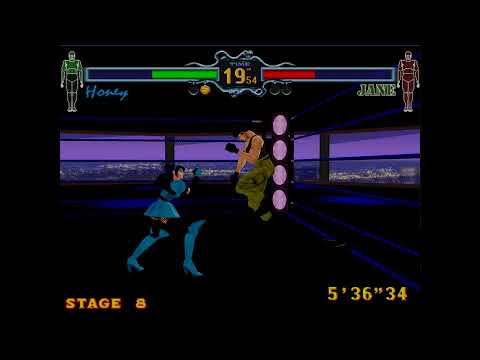 Fighting Vipers Honey Playthrough