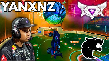 YANXNZ has UNFAIR MECHANICS in Rocket League.. (SSL 2v2)