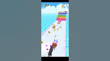 Cats Run 🐈🌈👑 level 2 😺 All Levels Gameplay Android/iOS #Shorts