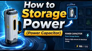 Subnautica 2 How to Storage Power (Power Capacitor)