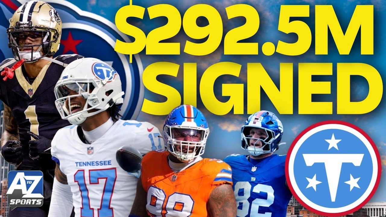 Titans Free Agency Grades: Wan'Dale Robinson, Alontae Taylor headline BIG CASH SPEND in Free Agency