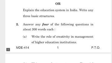 MDE-414  JUNE-2022 QUESTION PAPER IGNOU