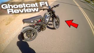 FPV Review of the Ghostcat F1 1500 Watt Ebike!