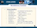 08 10 Miscellaneous Functions