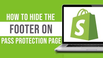 Shopify Dawn Theme: How to Hide the Footer on the Password Protection Page (Tutorial)