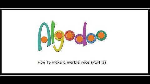 How to make a marble race in Algodoo(Part 3)|Funkitrie