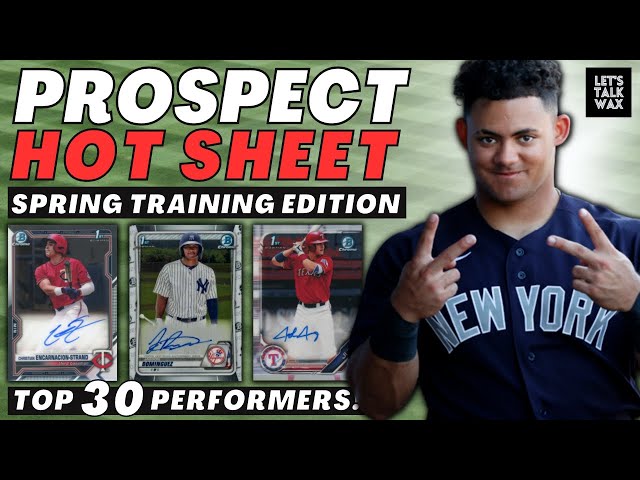 MLB Spring Training Prospect Hot Sheet #2