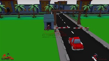 Boom Barricade - Hazard marker sign - K53 learners licence videos