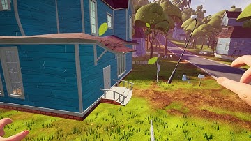 Hello Neighbor Gameplay With Cheats (alpha 3 + full release)