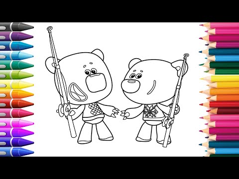 Ми-ми-мишки | Рисуем Кешу и Тучку | Учимся рисовать Раскраски для Детей KidsColoring Ми-ми-мишки | Рисуем Кешу и Тучку | Учимся рисовать Раскраски для Детей KidsColoring