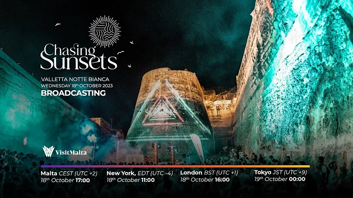 Chasing Sunsets - Notte Bianca (Valletta Ditch)