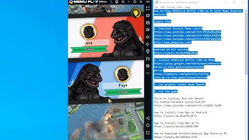 How to Play GODZILLA BATTLE LINE on Pc with Memu Android Emulator Jun 2021