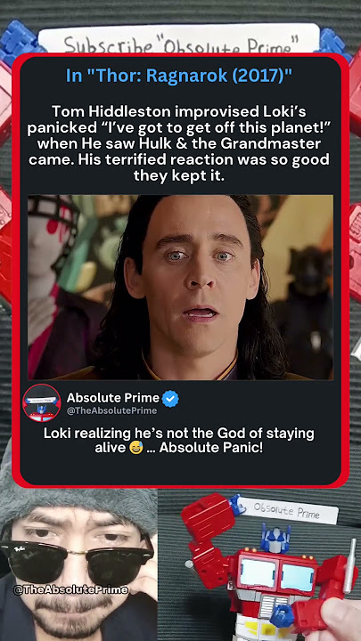 In Thor Ragnarok (2017) Loki’s “I’ve Got to Get Off This Planet” Wasn’t Scripted! 😱