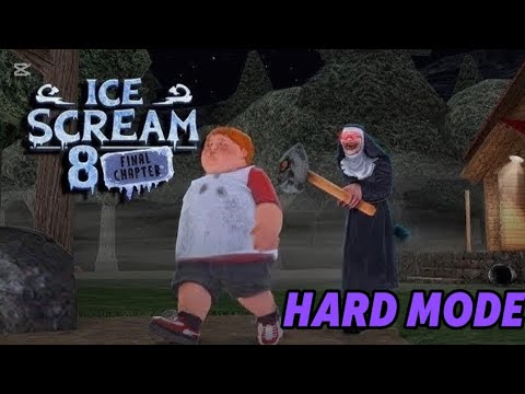 EN ZOR MODDA OYUNU BİTİRDİK - ICE SCREAM 8 FİNAL CHAPTER (HARD