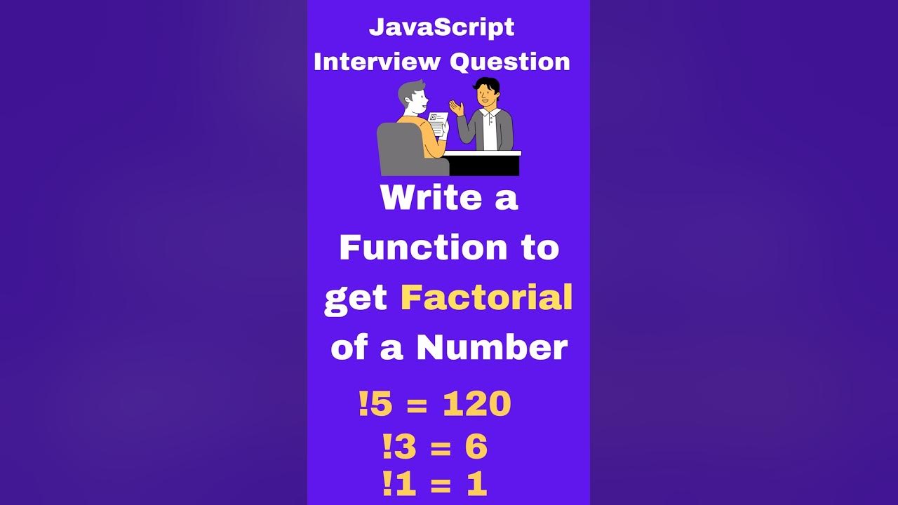 JavaScript Program to Find the Factorial of a Number | Recursive ...