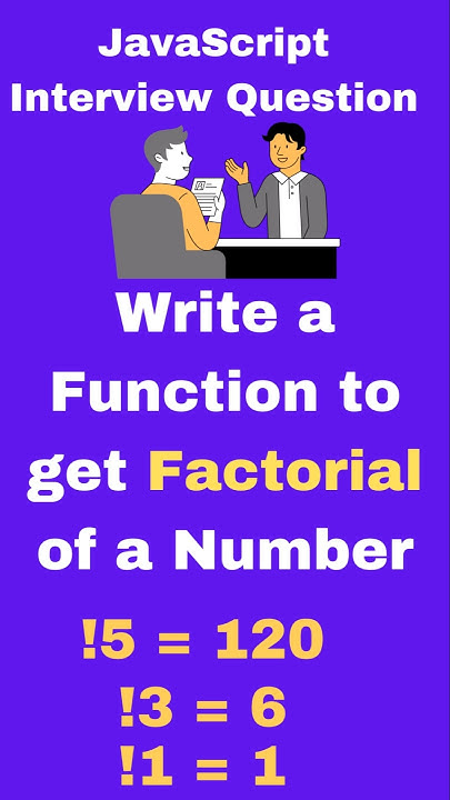 JavaScript Program to Find the Factorial of a Number | Recursive ...