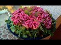 Праздничный салат "Букет роз"/ Holiday salad "Bouquet of roses"