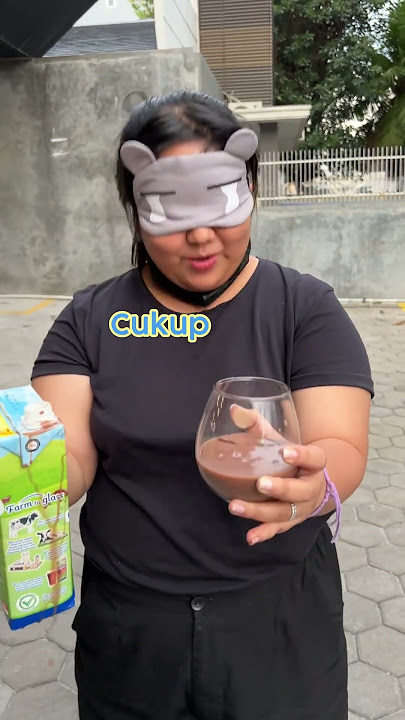 Tuang Susu Tango nya Harus Pelan Pelan Yaaa