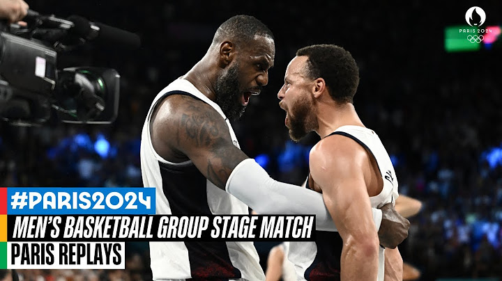 HOLD 🇺🇸 USA vs. Serbia 🇷🇸 | Men's basketball FULL GROUP STAGE MATCH! | Paris Replays