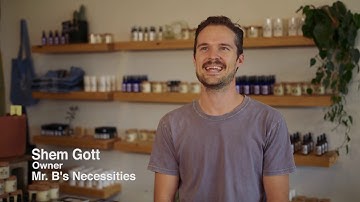 See How Small Business Mr. B’s Necessities Labels Their Products