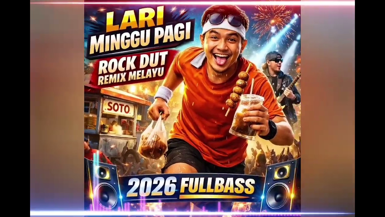 Lari Minggu Pagi 😂 Rock Dut Remix Melayu 2026 Full Bass | Lagu Joget Santai Viral#djremix #trending